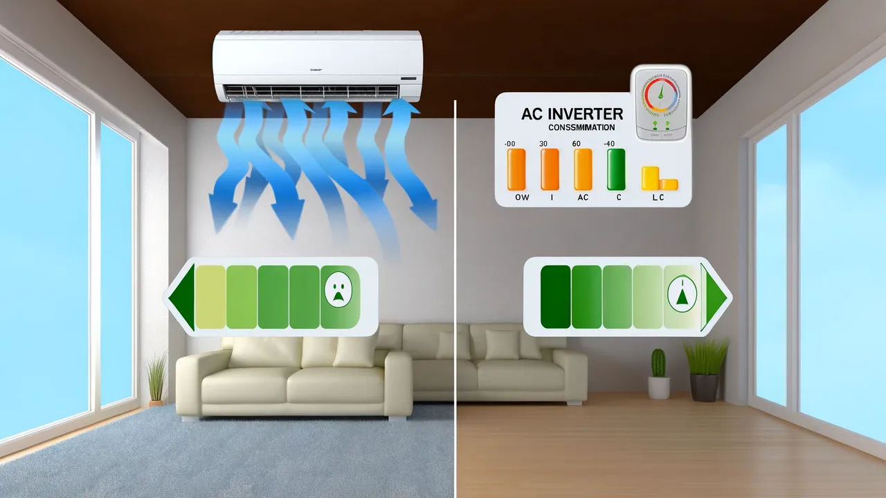 Keunggulan AC Inverter dalam Pendinginan Ruangan