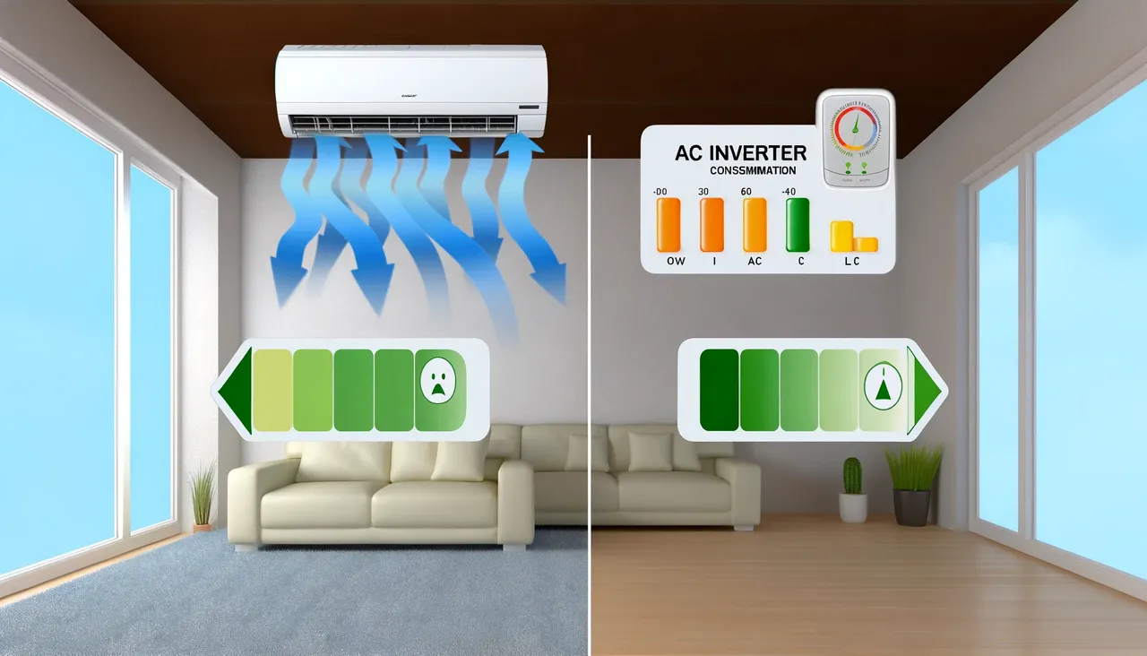 Keunggulan AC Inverter dalam Pendinginan Ruangan